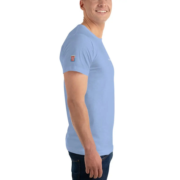 unisex realtor t-shirt baby blue right